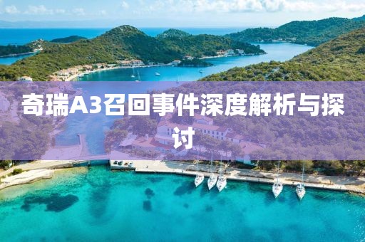 奇瑞A3召回事件深度解析与探讨