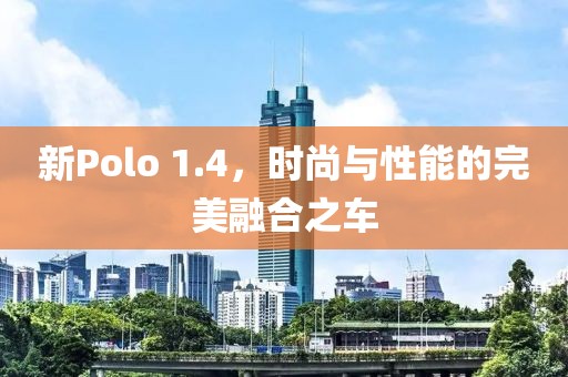 新Polo 1.4，时尚与性能的完美融合之车