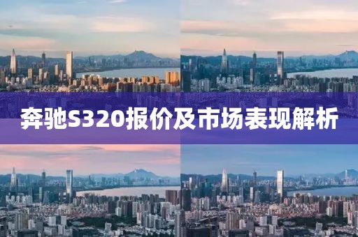 奔驰S320报价及市场表现解析