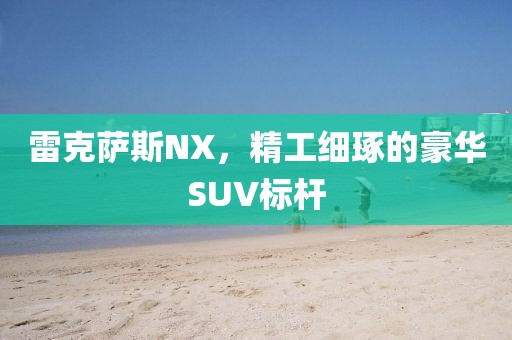 雷克萨斯NX，精工细琢的豪华SUV标杆