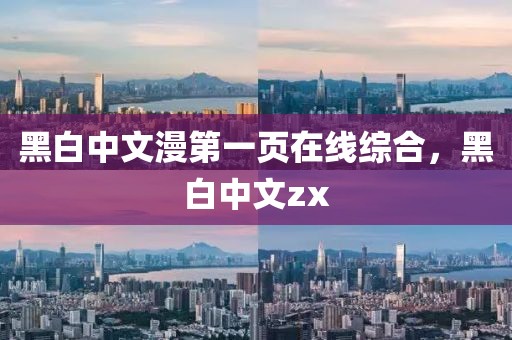 黑白中文漫第一页在线综合，黑白中文zx