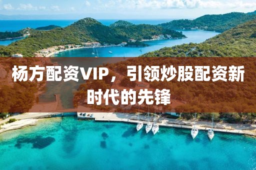 杨方配资VIP，引领炒股配资新时代的先锋