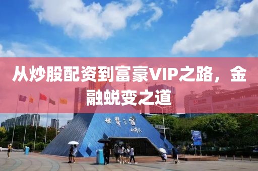 从炒股配资到富豪VIP之路，金融蜕变之道