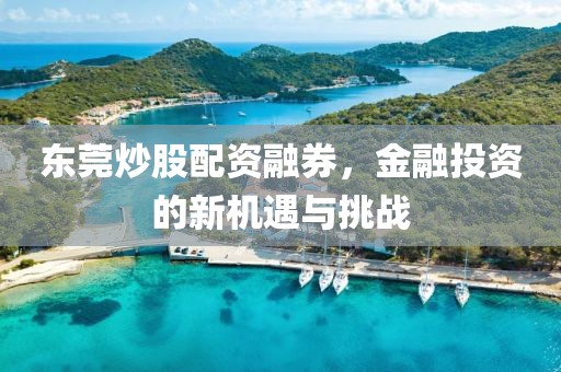 东莞炒股配资融券，金融投资的新机遇与挑战