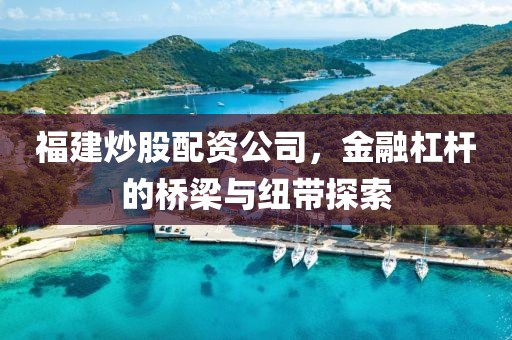 福建炒股配资公司，金融杠杆的桥梁与纽带探索