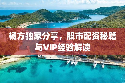 杨方独家分享，股市配资秘籍与VIP经验解读