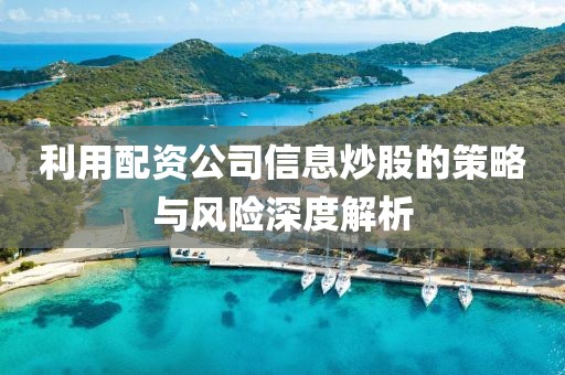 利用配资公司信息炒股的策略与风险深度解析