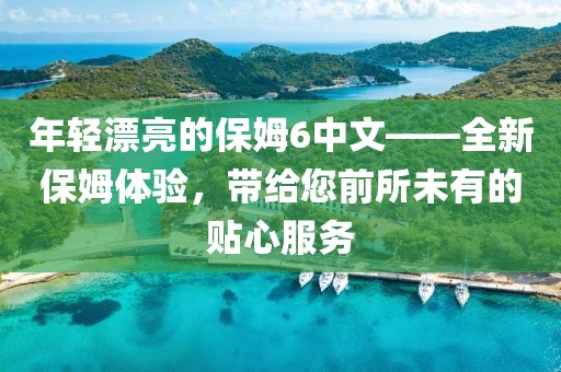 年轻漂亮的保姆6中文——全新保姆体验，带给您前所未有的贴心服务