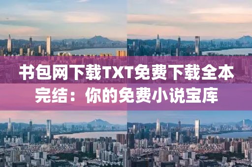 书包网下载TXT免费下载全本完结：你的免费小说宝库