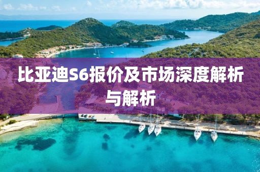 比亚迪S6报价及市场深度解析与解析