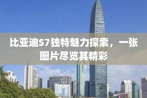 比亚迪S7独特魅力探索，一张图片尽览其精彩