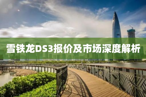 雪铁龙DS3报价及市场深度解析