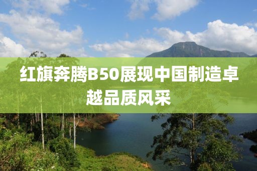 红旗奔腾B50展现中国制造卓越品质风采