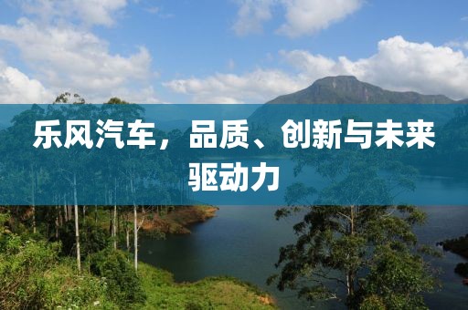 乐风汽车，品质、创新与未来驱动力