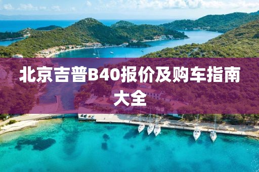 北京吉普B40报价及购车指南大全